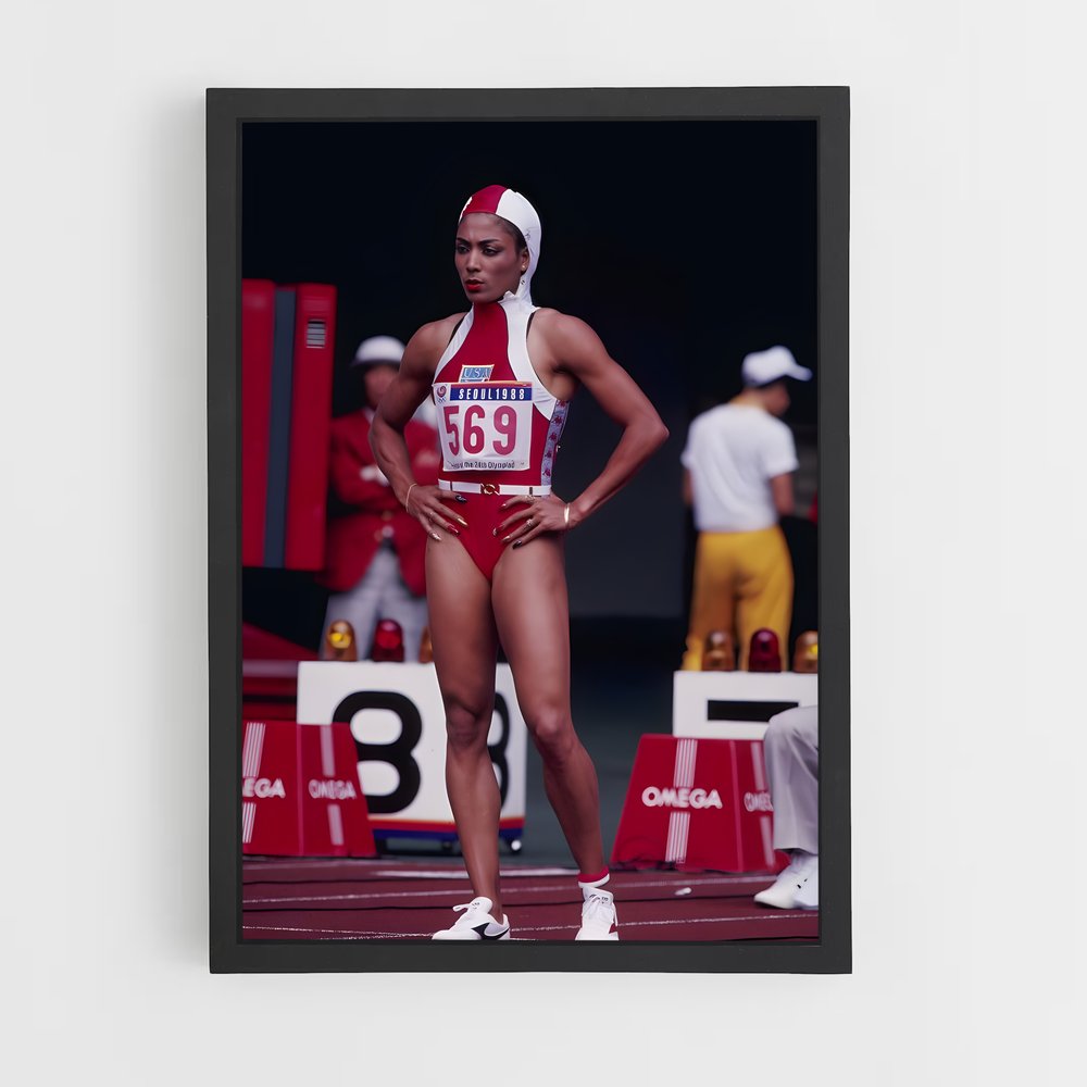 Poster Fast Track Legend – affiche Athlétisme (vue 2)